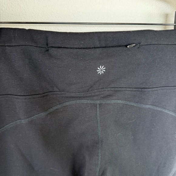 Athleta Altitude Tight Polartec Power Stretch Pants Black Winter Large Petite - Picture 7 of 8